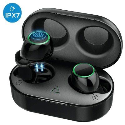 Mpow Bluetooth inEar Kopfhörer mit Bluetooth IPX7 mit Ladebox und Touch Control für 29,99€ (statt 39€)