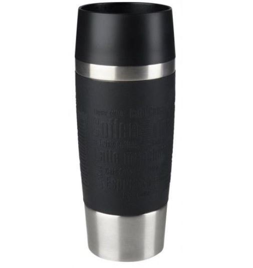 Emsa Travel Mug schwarzer Isolier Trinkbecher 0,36L für 12,90€ (statt 18€)   Prime