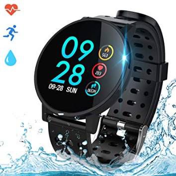 Coulax Smartwatch mit Farbdisplay für 19,49€ (statt 39€)