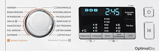 Samsung DV82M5210KW Wärmepumpentrockner mit 8kg ab 489€ (statt 565€)