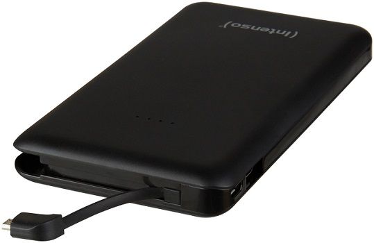 2x Intenso S10000 Powerbank (7332532) mit 10.000 mAh für 10,99€ (statt 23€)