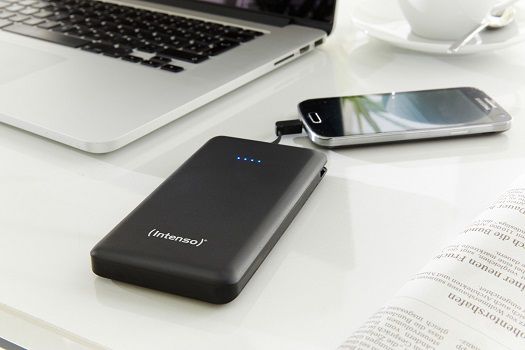 2x Intenso S10000 Powerbank (7332532) mit 10.000 mAh für 10,99€ (statt 23€)