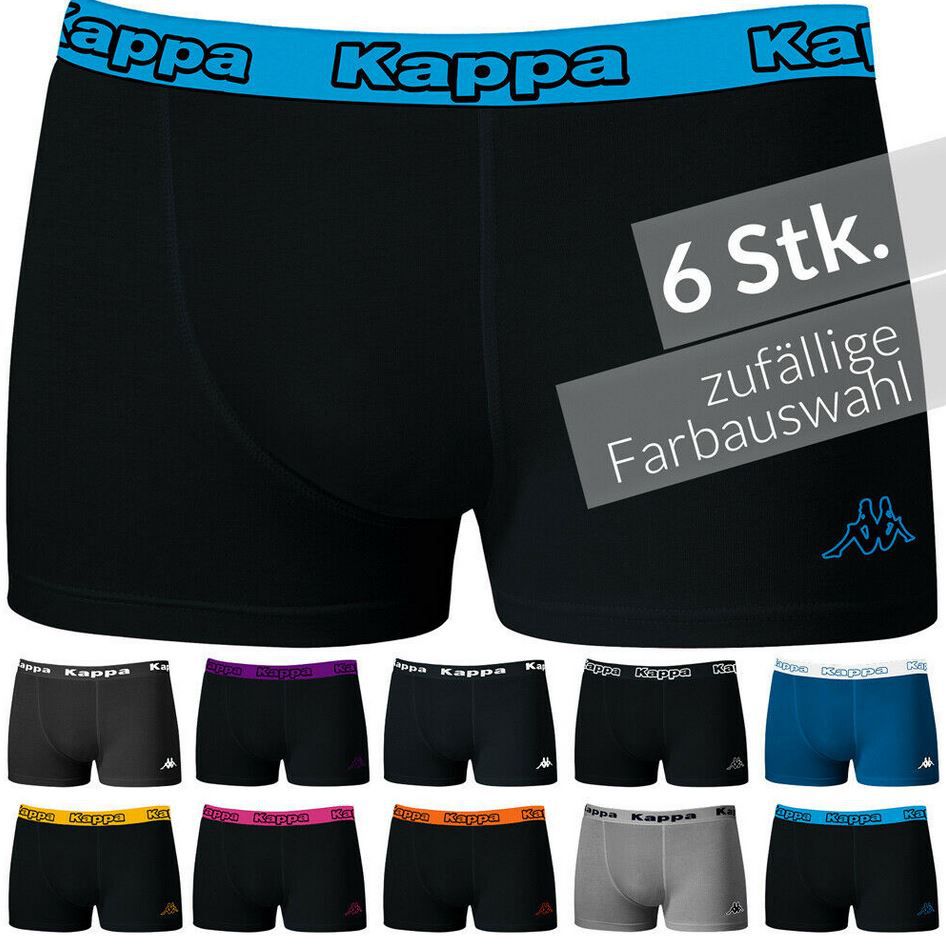 Kappa 6er Set Herren Boxershorts für 19,95€ (statt 25€)