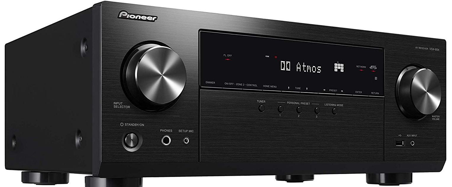 Pioneer VSX 934 schwarzer 7.2 Multiroom Netzwerk Receiver für 333€ (statt 362€)