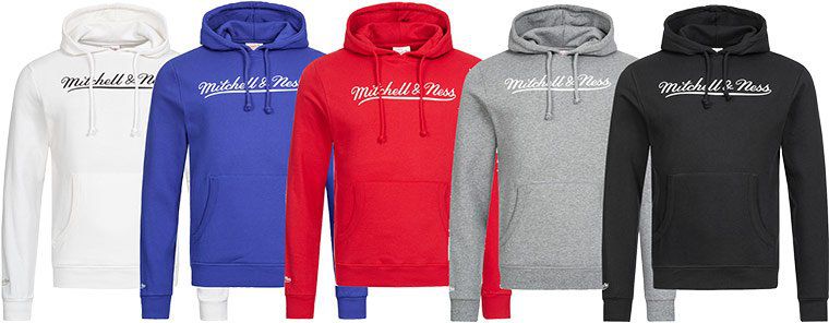 Mitchell & Ness Hoodie in 11 Farben bis 4XL für 18,18€ (statt 25€)