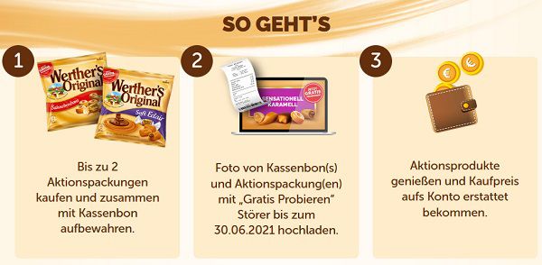 Werther’s Original kostenlos naschen