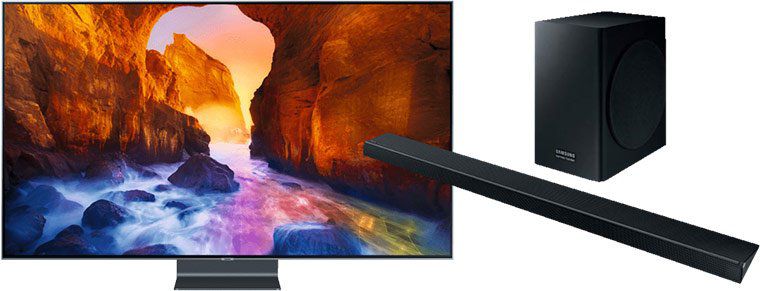 Samsung GQ65Q90R   65 QLED UHD TV + HW Q60R Soundbar für 2.338,90€ (statt 2.854€)