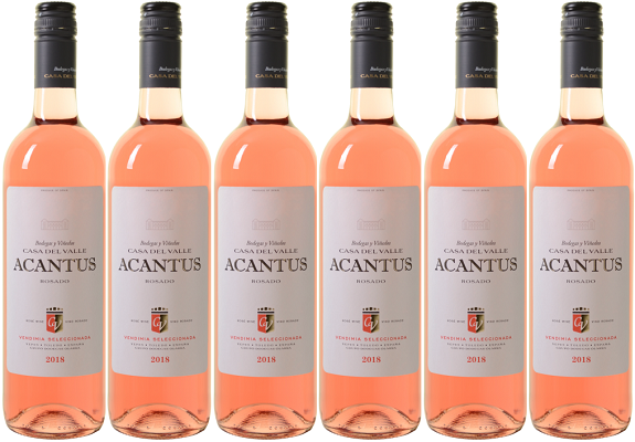 6 Flaschen Acantus Rosado Rosé (2018) für 31,89€ (statt 42€)