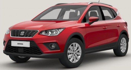 Seat Arona Xcellence mit 115 PS im Privatleasing für 140,46€ mtl.   LF: 0.59