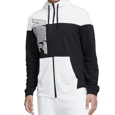 Nike Fleece Kapuzenjacke GSP Jacket in Schwarz Weiß oder in Schwarz Blau für 39,95€ (statt 60€)