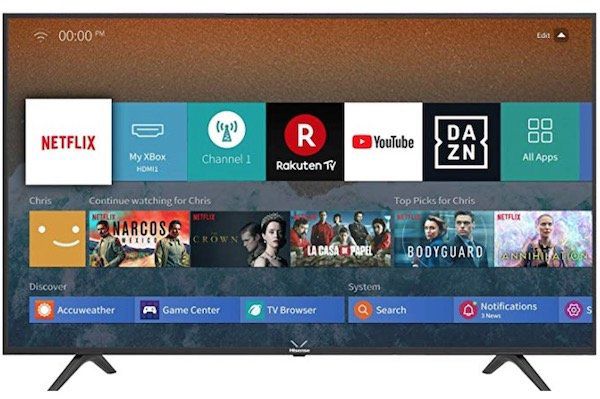 Hisense H65BE7000   65 Zoll UHD Fernseher mit WLAN für 479,79€