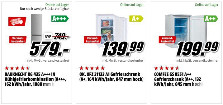 MediaMarkt Semesterstart Aktion mit Haushaltsgeräten inkl. versandkostenfreier Lieferung