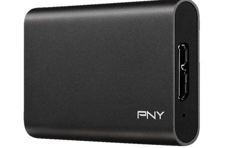 PNY Elite 960GB portable externe SSD mit 960GB SSD für 104€ (statt 121€)