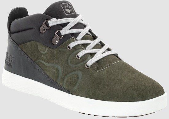 Jack Wolfs­kin M Auck­land Mid Grape Leaf Freizeitschuhe für 58,87€ (statt 70€)   40 bis 44