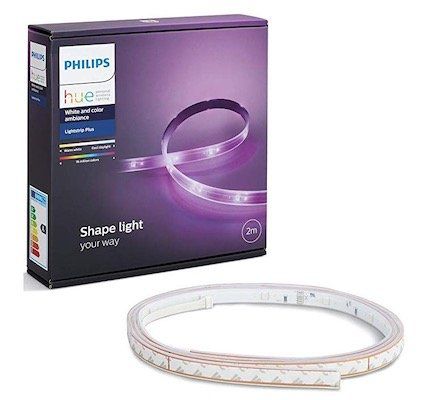 Abgelaufen! Philips Hue LightStrip Plus Basis (2m) LED Lichtstreifen für 44,90€ (statt 56€)