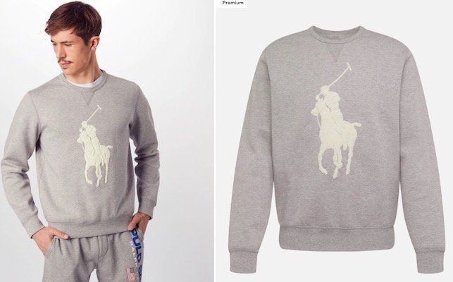 Polo Ralph Lauren Sweatshirt mit großem Frontlogo für 80,91€ (statt 119€)