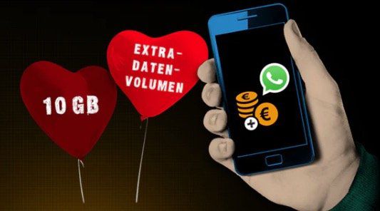 Congstar Guthaben aufladen und 10GB Datenvolumen für 30 Tage gratis bekommen