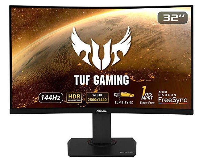 Asus VG32VQ   32 Zoll curved WQHD Monitor mit 144 Hz für 371,52€ (statt 460€)