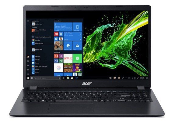 Acer Aspire 3 (A315)   Office Notebook mit Ryzen 5 + 1TB SSD (!) für 479€ (statt 550€)