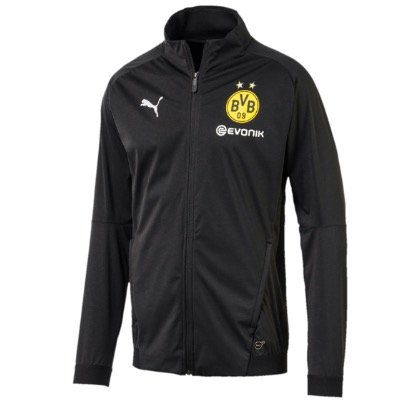 Puma BVB Borussia Dortmund Herren Softshell Jacke in Schwarz für 29,99€ (statt 65€)