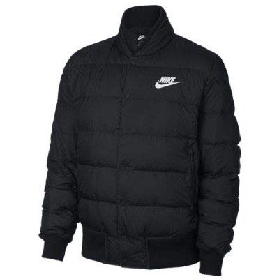 Nike Sportswear Down Fill Daunen Bomber Jacket in Black White für 73,50€ (statt 108€)