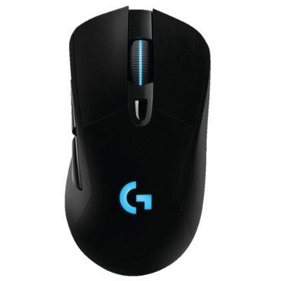 Logitech G703 Hero Gaming Maus in Schwarz für 44,99€ (statt 74€)