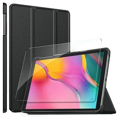 ELTD Hülle Ultra Slim mit Magnet und Displayfolie für das Samsung Galaxy Tab A 10.1 für 6,99€(statt 14€)