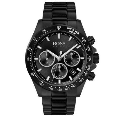 BOSS Chronograph 1513754 mit Datumsfunktion aus Edelstahl in Schwarz für 210,16€ (statt 263€)