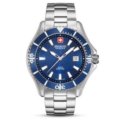Swiss Military Hanowa Nautila in Edelstahl mit kratzfestem Saphirglas für 142,64€ (statt 178€)
