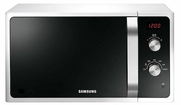 Samsung MS23F300EEW Mikrowelle mit 23 Litern und Digital Display für 79,99€ (statt 89€)