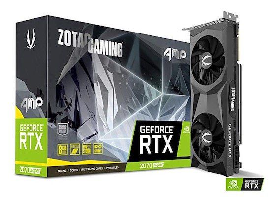 Ausverkauft! Zotac GeForce RTX 2070 SUPER AMP! für 459€ (statt 553€)