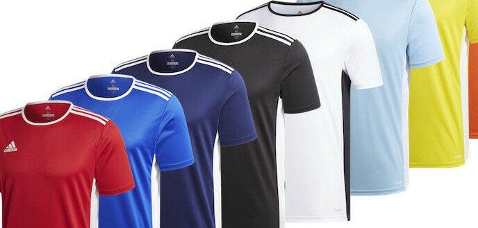 adidas Performance Entrada 18   Herren Fußballtrikot div. Farben für je 12,80€ (statt 16€)