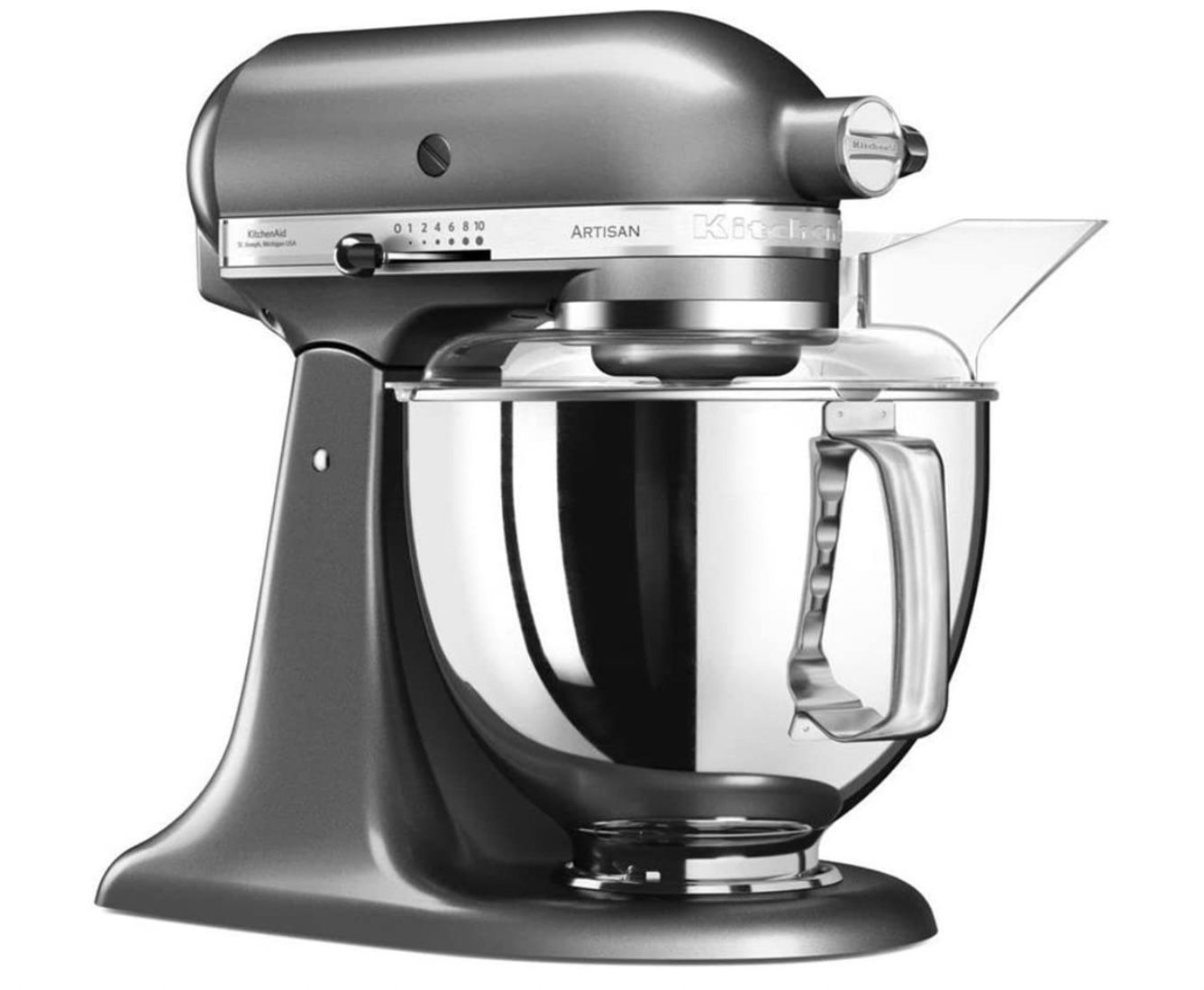 KitchenAid Artisan Küchenmaschine in Silber für 381,65€ (statt 449€)