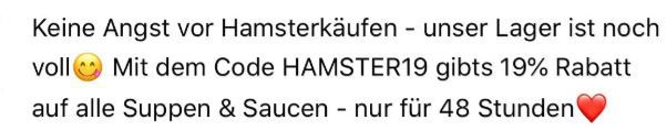 Hamsterkäufe bei Little Lunch dank  19% Rabatt auf Alles