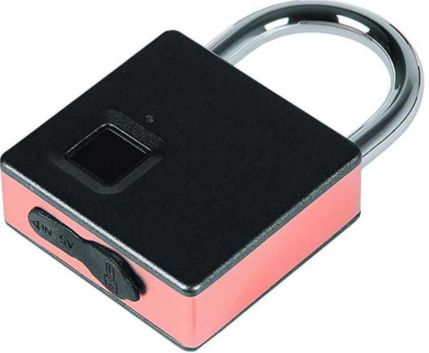 JOY iT Joy Lock III Vorhängeschloss mit Fingerabdrucksensor für 19,90€ (statt 24€)