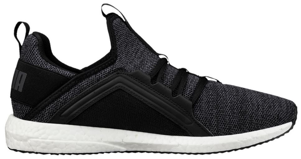 Puma Mega NRGY Knit Laufschuhe in Schwarz für 36,95€ (statt 44€)   Restgrößen 39 43