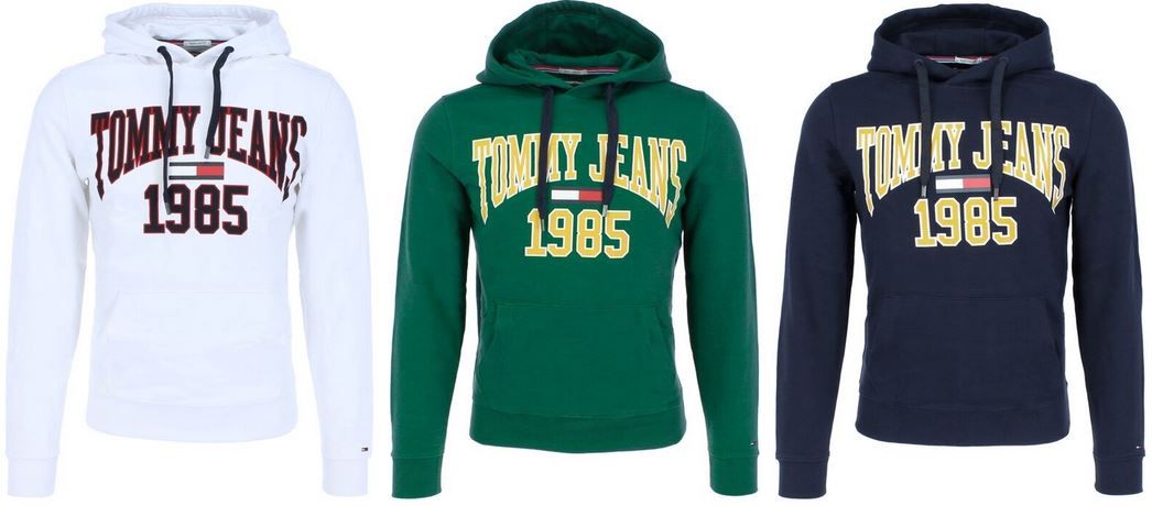 Tommy Jeans Herren Hoody Essential Graphic für 49,90€ (statt 59€)