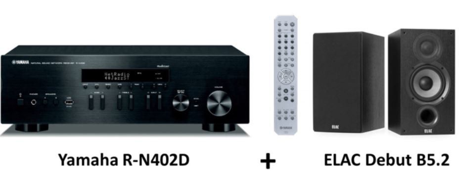 Media Markt Sound Aktion: z.B. YAMAHA  RN 402 D Netzwerk Receiver + 2 ELAC Boxen für 499€ (statt 749€)