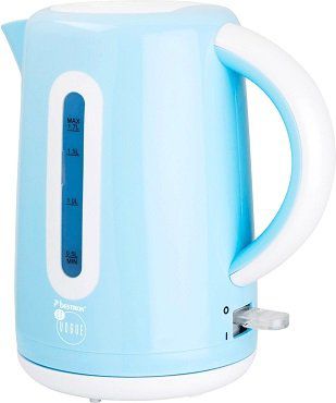 Bestron en Vogue AWK300 Wasserkocher in blau für 20,39€ (statt 27€)