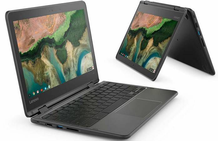 Lenovo 300e Chromebook mit 11 Zoll, Touch, 4GB und 32GB eMMC für 199,99€ (statt 290€)