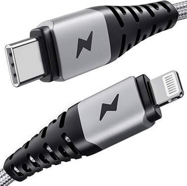 TOPELEK USB C auf Lightning Kabel (1,2m) für 5,49€ (statt 13€)   Prime