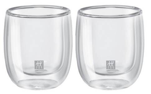 2er Set Zwilling Sorrento Doppelwandiges Espresso Glas für 11,95€ (statt 22€)