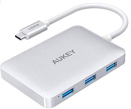 AUKEY CB C60 6in1 USB C Hub für 19,99€ (statt 36€)