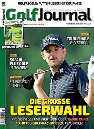 12 Ausgaben Golf Journal für 82,60€ + 75€ BestChoice Gutschein