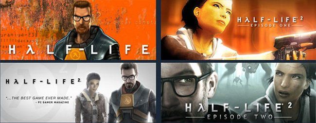 Steam: Half Life Serie kostenlos spielen (z.b. IMDb 9,4/10)