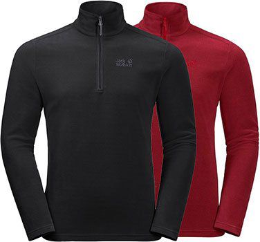 Jack Wolfskin Fleecepullover ZERO WASTE REBEL M in 2 Farben für je 37,02€ (statt 45€)