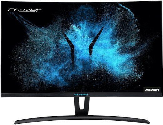 Medion X52773   27 Zoll QHD Curved Gaming Monitor mit 144Hz für 233,99€ (statt 260€)