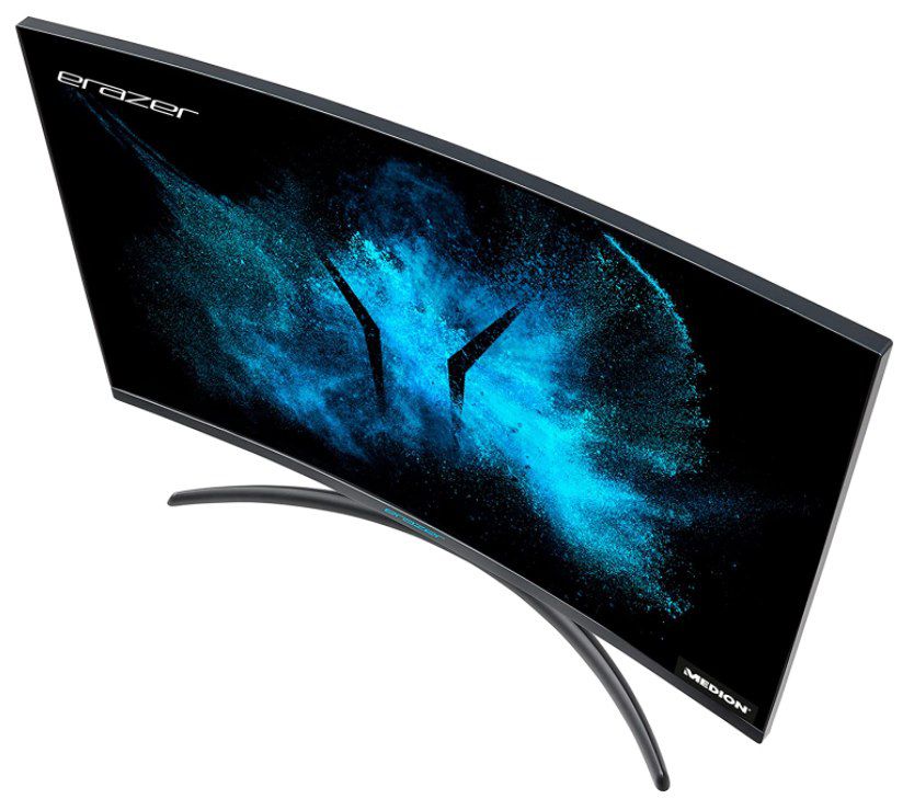 Medion X52773   27 Zoll QHD Curved Gaming Monitor mit 144Hz für 233,99€ (statt 260€)