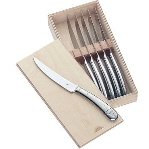 WMF Steakmesser-Set 6-teilig in hochwertiger Holzbox für 34,99€ (statt 54€)