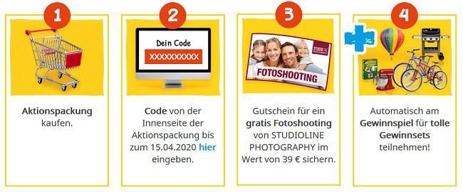 Mit Kinderschokolade gratis (statt 39€) Fotoshooting